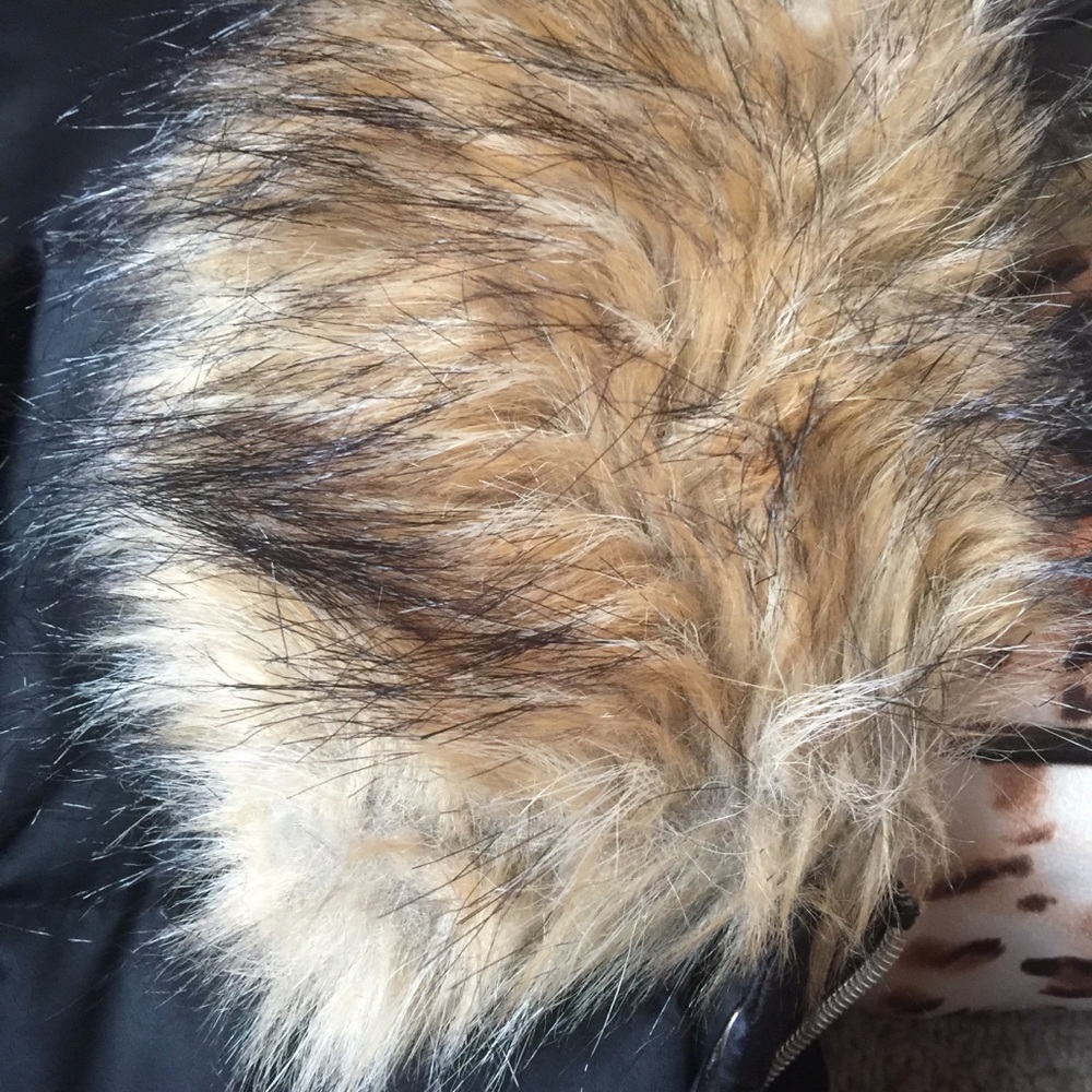 BABY PHAT PUFFER JACKET WITH FAKE FUR - Picture 12 of 16